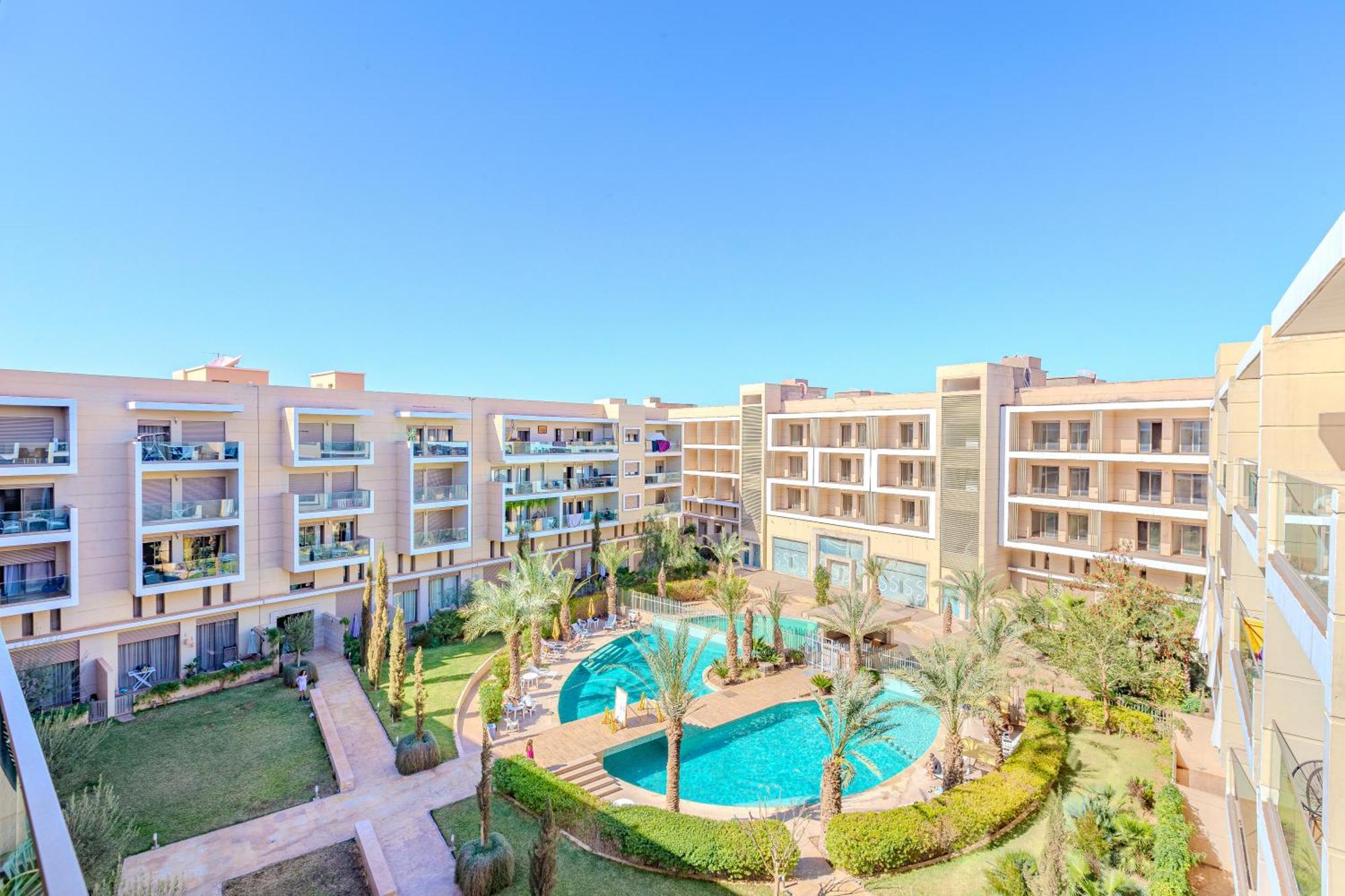 Appartement Royal Deluxe Silver - Marrakech, Luxe Pool View Marrakesh